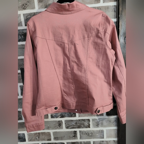 Wrangler Women's Dusty Rose Jean Jacket - Picture 5 of 6